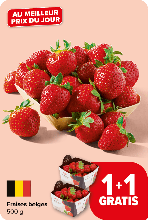 Fraises belges 500 